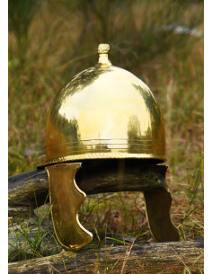Casque républicain Montefortino, laiton, environ 1,2 mm