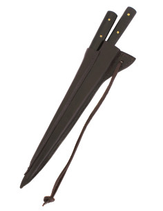 Couteau de table médiéval avec poinçon, en acier inoxydable 2