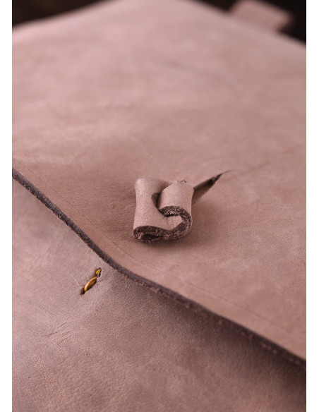 Sac en cuir avec passants pour...