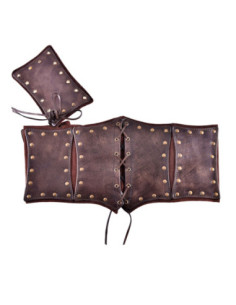 Corps en cuir avec doublure en daim 2