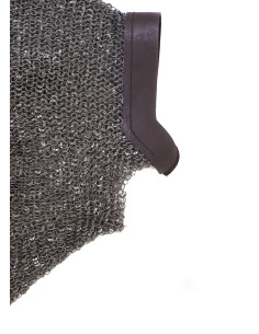 Gola de manteau d'évêque avec anneaux rivetés de 6 mm. 2