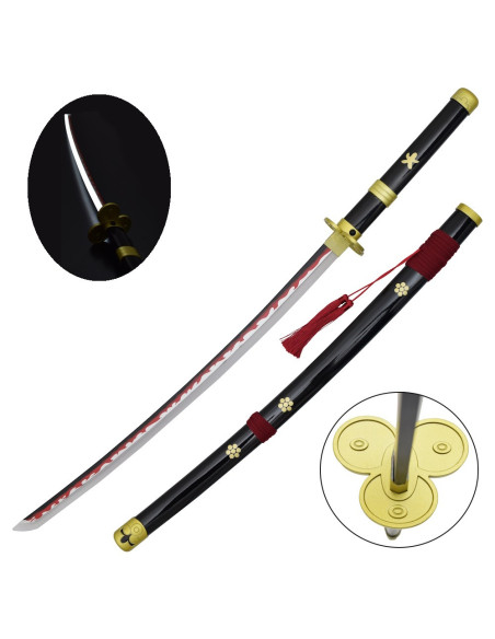 Katana Enma de Zoro, bambou avec LED