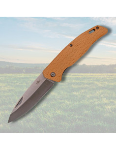 Couteau de campagne Third, manche en bois d'érable