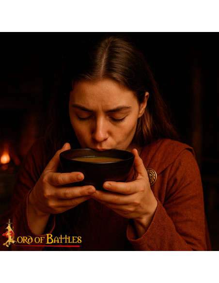 Bol en corne véritable fait à la main