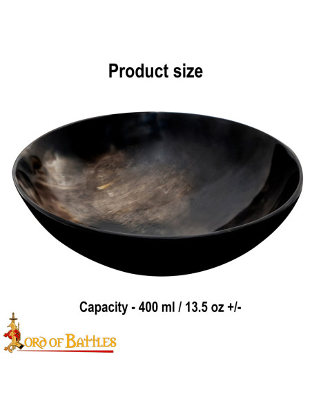 Bol en corne véritable fait à la main