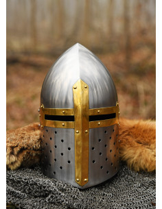 Casque Médiéval Pain de Sucre