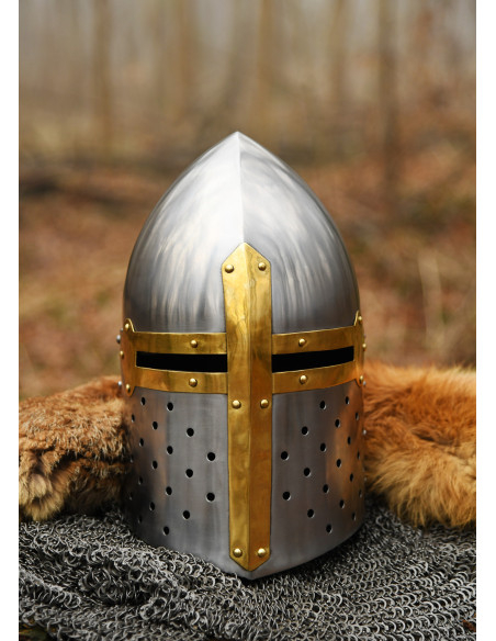 Casque Médiéval Pain de Sucre