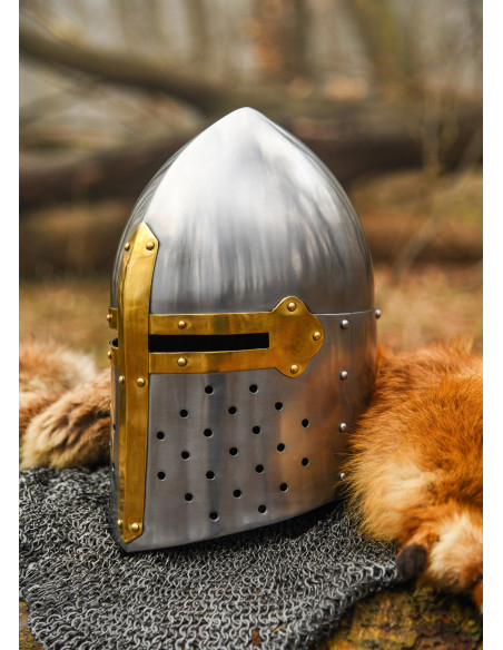Casque Médiéval Pain de Sucre