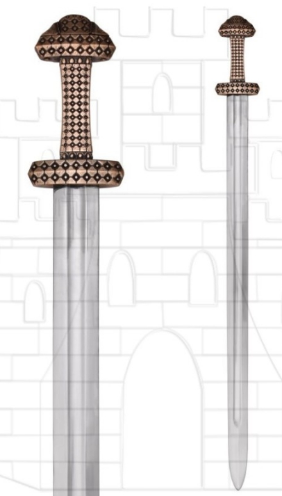 Espada Vikinga isla Eigg acero de alto carbono - Comment retiré la rouille sur les lames d'acier des épées