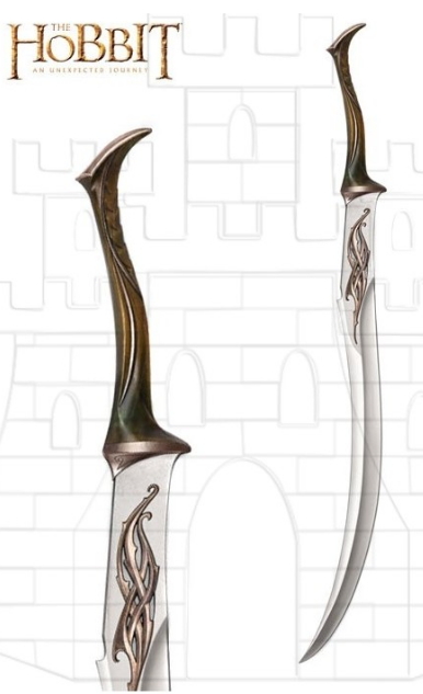 Espada del Ejército de Mirkwood Hobbit - Épée du Hobbit avec licence