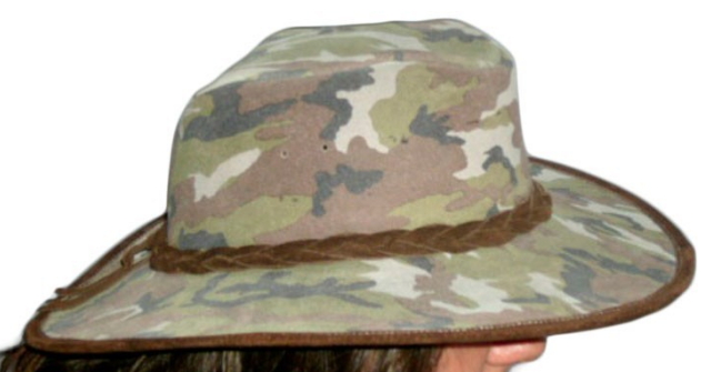 Sombrero Australiano de camuflaje