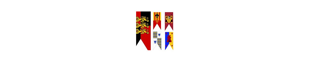 bannières médiévales