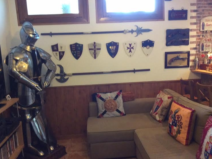Decoración bodega medieval