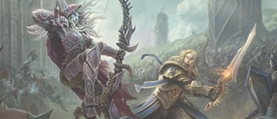 La Espada Frostmourne en plena lucha