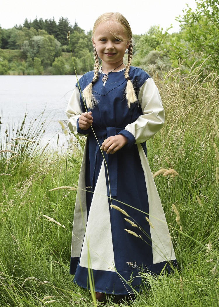 Vestido vikingo niña solveig